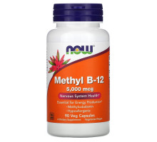 Now Foods, Methyl B-12, 5,000 mcg, 90 Veg Capsules