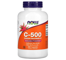 Now Foods C-500 Аскорбат кальция-C 250 капсул