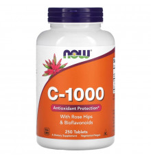 Now Foods, C-1000, 250 таблеток