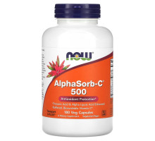 Now Foods, AlphaSorb-C 500, 180 вегетарианских капсул