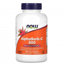 Now Foods, AlphaSorb-C 500, 180 вегетарианских капсул