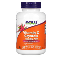 Now Foods, Витамин C в кристаллах, 8 унций (227 г)