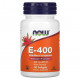 Витамин Е NOW Foods, E-400, 268 мг (400 МЕ), 100 мягких таблеток