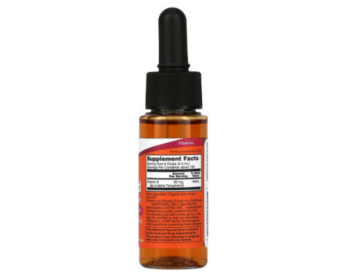 Витамин Е Vitamin E Liquid, 60 mg (90 IU), 1 fl oz (30 ml) Витамин Е Vitamin E Liquid, 60 mg (90 IU), 1 fl oz (30 ml)