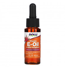 Now Foods, Натуральное E-масло, антиоксидантная защита, 1 жидкая унция (30 мл)