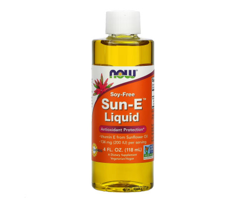 Now Foods, Sun-E Liquid, 18,800 IU, 4oz Now Foods, Sun-E Liquid, 18,800 IU, 4oz