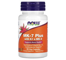 NOW Foods, MK-7 Plus with K1 & MK-4, 90 Veg Capsules