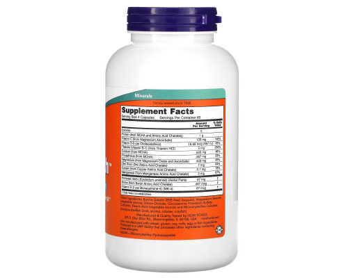 Now Foods крепкие кости 240 капсул Now Foods крепкие кости 240 капсул