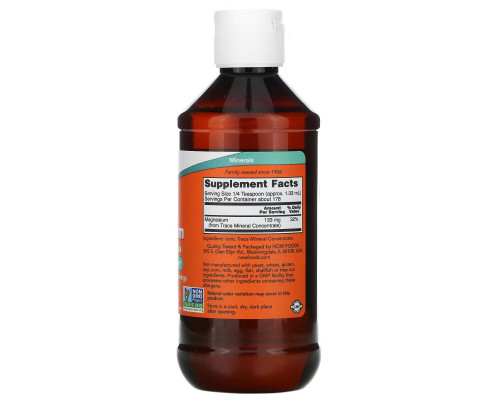 Now Foods Жидкий магний с микроэлементами 8 жидких унций (237 мл) Now Foods Жидкий магний с микроэлементами 8 жидких унций (237 мл)
