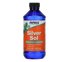 Now Foods, Silver Sol, 8 жидких унций (237 мл)
