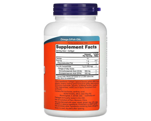 Now Foods ДГК-500 двойная сила 180 капсул Now Foods ДГК-500 двойная сила 180 капсул