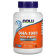 Now Foods, DHA-1000 для улучшения работы мозга с повышенной силой действия, 1000 мг, 90 мягких таблеток