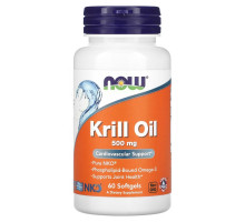 Now Foods Криловый жир Нептун 500 мг 60 гелевых капсул