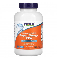 Now Foods Super EPA Молекулярно дистиллированный 120 капсул