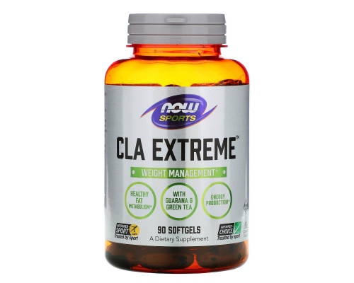 Now Foods, CLA Extreme, 90 гелевых капсул Now Foods, CLA Extreme, 90 гелевых капсул