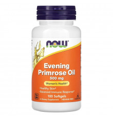 NOW Foods, Evening Primrose Oil, 500 mg, 100 Softgels