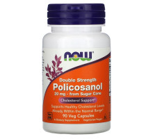 Now Foods Поликосанол Double Strength 90 вегетарианских капсул