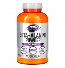 Now Foods, Sports, бета-аланин, чистый порошок, 17,6 унц. (500 г)