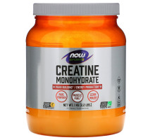Now Foods Спорт креатин моногидрат 100% чистый порошок 22 фунта (1 кг)
