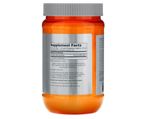 Now Foods Sports Микронизированный Креатин 1,1 фунта (500 г)