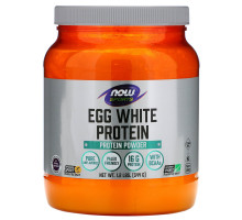 Now Foods, Egg White Protein, Protein Powder, 1.2 lbs (544 g)