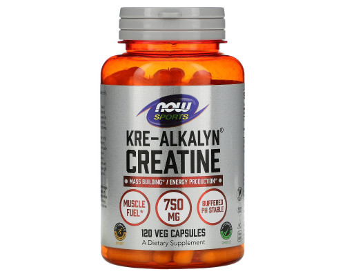 Now Foods Sports Kre-Alkalyn креатин 120 капсул Now Foods Sports Kre-Alkalyn креатин 120 капсул