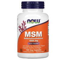Now Foods MSM Метилсульфонилметан 1000 мг 120 капсул