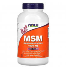 Now Foods Метилсульфонилметан 1000 мг 240 капсул