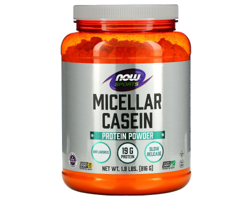 Now Foods, Sports, Instantized Micellar Casein, 1.8 lbs Now Foods, Sports, Instantized Micellar Casein, 1.8 lbs