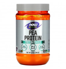 Now Foods, Гороховый белок, натуральный, без вкусовых добавок, 12 унций (340 г)