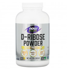Now Foods Sports Д-рибоза порошок 1 фунт (454 г)