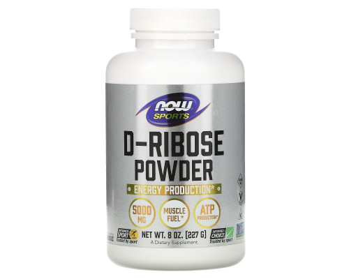 Now Foods D-рибоза порошок 227 г Now Foods D-рибоза порошок 227 г