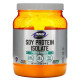 Now Foods, Спортивный продукт, изолят соевого белка, натуральный вкус без вкусовых добавок, 544 г (1,2 фунта)