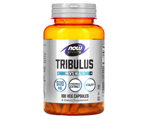 NOW Foods, Sports, Tribulus, Men's Health, 500 mg, 100 Veg Capsules NOW Foods, Sports, Tribulus, Men's Health, 500 mg, 100 Veg Capsules