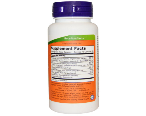 Now Foods TestoJack 200 Экстра сильный 60 растительных капсул Now Foods TestoJack 200 Экстра сильный 60 растительных капсул