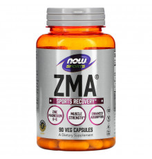 Now Foods, ZMA, Sports Recovery, 90 капсул
