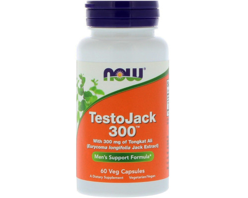 Now Foods TestoJack 300 60 вегетарианских капсул Now Foods TestoJack 300 60 вегетарианских капсул