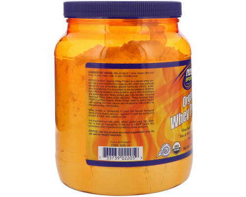 Now Foods, Спортпит, натуральный сывороточный белок, без вкуса, 454 г (1 фунт) Now Foods, Спортпит, натуральный сывороточный белок, без вкуса, 454 г (1 фунт)