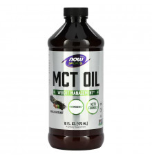 Now Foods, MCT Oil, Vanilla Hazelnut, 16 fl oz (473 ml)