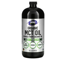 Now Foods, Sports, Organic MCT Oil, 32 fl oz (946 ml)