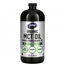 Now Foods, Sports, Organic MCT Oil, 32 fl oz (946 ml)
