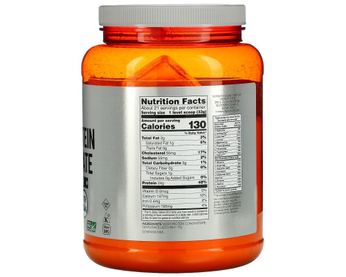 Now Foods, Sports, Концентрированный сывороточный протеин, натуральный без вкусовых добавок, 1.5 фунтов (680 г) Now Foods, Sports, Концентрированный сывороточный протеин, натуральный без вкусовых добавок, 1.5 фунтов (680 г)
