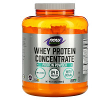 Now Foods, Whey Protein Concentrate, Natural Unflavored, 5 lbs (2268 g)