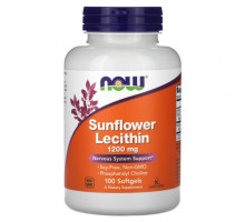 NOW Sunflower Lecithin Чистый подсолнечный лецитин 1200 мг