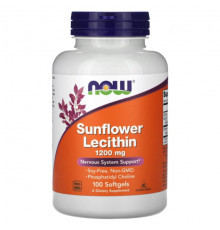 NOW Sunflower Lecithin Чистый подсолнечный лецитин 1200 мг