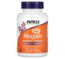 Now Foods Magtein когнитивная поддержка 90 растительных капсул