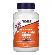 Now Foods, Extra Strength Phosphatidyl Serine, 300 mg, 50 Softgels
