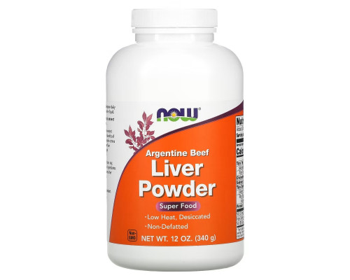 Now Foods Печеночный порошок 12 унций (340 г) Now Foods Печеночный порошок 12 унций (340 г)