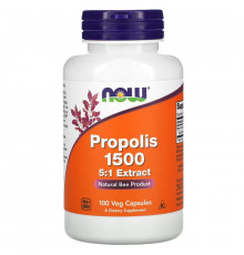 Now Foods Прополис 500 мг. 100 капсул