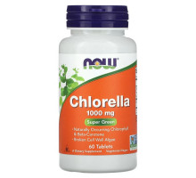 NOW Foods, Chlorella, 1,000 mg, 60 Tablets